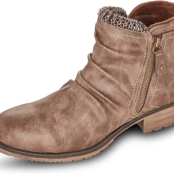 SPORTO Honor Faux Leather Sweater Women's Booties Boots 7 - Picture 2 of 10